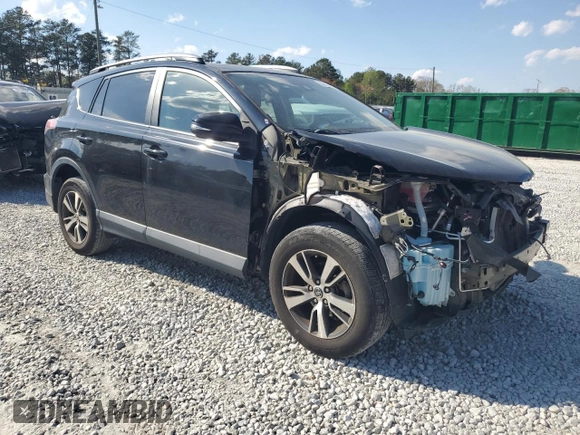 2017 Toyota RAV4 XLE with VIN 2T3WFREVXHW394079, listed as a Copart auction lot 50026135 with 87,672 mi miles and Salvage Title. Bid and sale history available at carsss.com. Image 4.