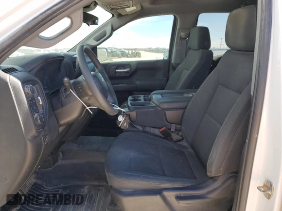 2022 Chevrolet Silverado 1500 Work Truck with VIN 1GCRDAED9NZ506183, listed as a Copart auction lot 45021035 with 105,218 mi miles and Clean Title. Bid and sale history available at DreamBid. Image 7.