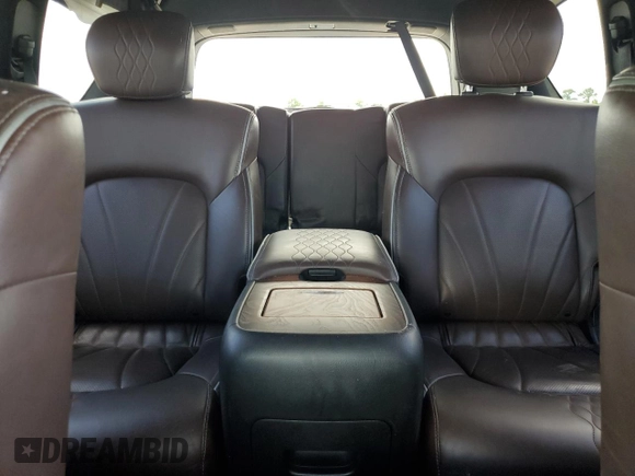 2016 Infiniti QX80 Limited with VIN JN8AZ2NE1G9121043, listed as a Copart auction lot 56562085 with 135,450 mi miles and Salvage title. Bid and sale history available at DreamBid. Image 10.