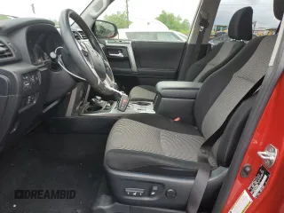 2023 Toyota 4Runner SR5 with VIN JTEMU5JR7P6167782, listed as a Copart auction lot 57796595 with 26,743 mi miles and Salvage title. Bid and sale history available at DreamBid. Image 7.