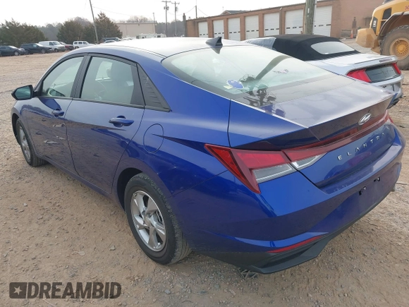 2023 Hyundai Elantra SE with VIN KMHLL4AG2PU632357, listed as a IAAI auction lot 41790015 with 20,669 mi miles and . Bid and sale history available at DreamBid. Image 3.
