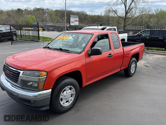 2008 GMC Canyon SLE1 with VIN 1GTCS19E888138586, listed as a Copart auction lot 53332145 with 132,856 mi miles and Clean Title. Bid and sale history available at carsss.com. Image 2.