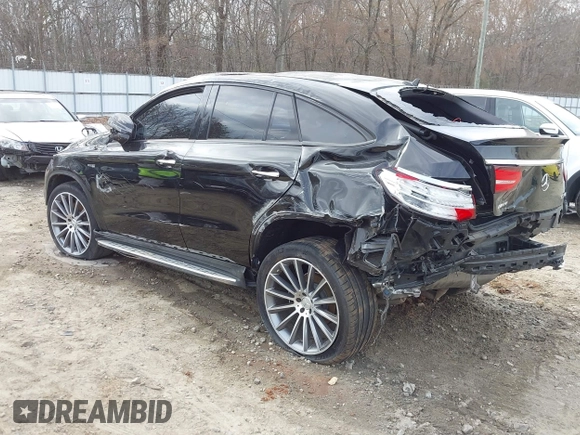 2017 Mercedes-Benz GLE 43 AMG with VIN 4JGED6EB1HA071152, listed as a IAAI auction lot 41556003 with 128,325 mi miles and . Bid and sale history available at DreamBid. Image 3.