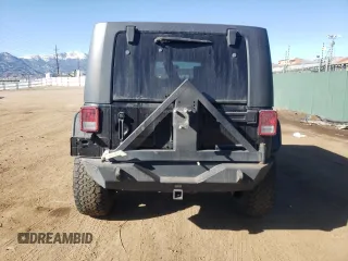 2008 Jeep Wrangler Unlimited Rubicon with VIN 1J4GA69108L501632, listed as a Copart auction lot 44007285 with 156,753 mi miles and Salvage Title. Bid and sale history available at carsss.com. Image 6.