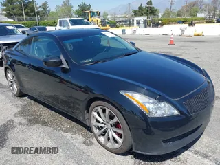 2008 Infiniti G37 Coupe Journey with VIN JNKCV64E08M119838, listed as a IAAI auction lot 41997786 with 204,941 mi miles. Bid and sale history available at carsss.com. Image 1.