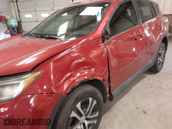 2017 Toyota RAV4 LE with VIN 2T3ZFREV5HW320310, listed as a IAAI auction lot 41293706 with 53,738 mi miles and . Bid and sale history available at carsss.com. Image 12.