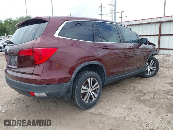2018 Honda Pilot EX-L with VIN 5FNYF5H59JB030003, listed as a IAAI auction lot 42358798 with Not provided miles and . Bid and sale history available at DreamBid. Image 4.