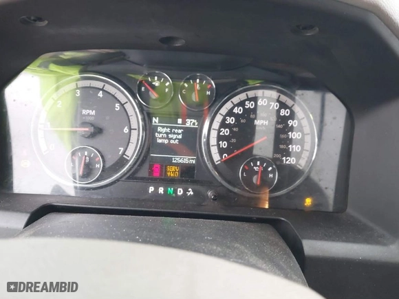 2010 Dodge Ram 1500 SLT with VIN 1D7RV1GT4AS243515, listed as a IAAI auction lot 41751008 with 125,615 mi miles. Bid and sale history available at carsss.com. Image 7.