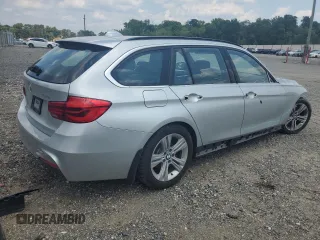 2017 BMW 3 Series 330i xDrive with VIN WBA8K3C57HK678988, listed as a Copart auction lot 65394344 with 67,918 mi miles and Salvage Title. Bid and sale history available at carsss.com. Image 3.