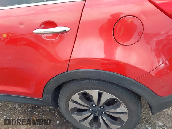 2011 Kia Sportage SX with VIN KNDPC3A6XB7163095, listed as a IAAI auction lot 42760371 with 134,235 mi miles and . Bid and sale history available at DreamBid. Image 6.