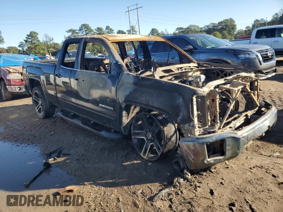 2014 GMC Sierra 1500 SLE with VIN 1GTR1UEC2EZ399432, listed as a Copart auction lot 81093354 with 0 mi miles and Salvage Title. Bid and sale history available at carsss.com. Image 4.