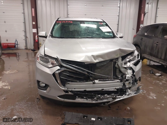 2019 Chevrolet Traverse Premier with VIN 1GNEVKKWXKJ218066, listed as a IAAI auction lot 41612992 with 87,015 mi miles. Bid and sale history available at carsss.com. Image 12.