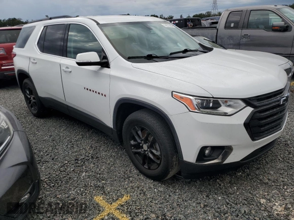 2019 Chevrolet Traverse LT Cloth with VIN 1GNERGKW9KJ281063, listed as a Copart auction lot 74217424 with Not Provided miles and Salvage Title. Bid and sale history available at carsss.com. Image 4.