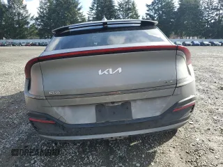 2022 Kia EV6 GT-Line with VIN KNDC4DLC1N5062161, listed as a Copart auction lot 47747885 with 40,804 mi miles and Salvage Title. Bid and sale history available at carsss.com. Image 6.