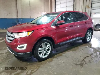 2015 Ford Edge SEL with VIN 2FMTK4J99FBC03001, listed as a Copart auction lot 53748705 with 179,681 mi miles and Clean Title. Bid and sale history available at carsss.com. Image 1.