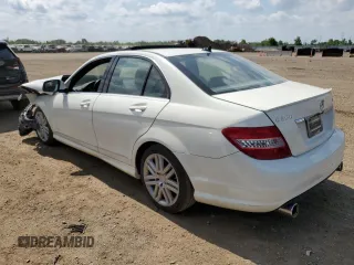 2008 Mercedes-Benz C 300 Sport with VIN WDDGF81X08F125067, listed as a Copart auction lot 61255975 with Not provided miles and Salvage title. Bid and sale history available at DreamBid. Image 2.