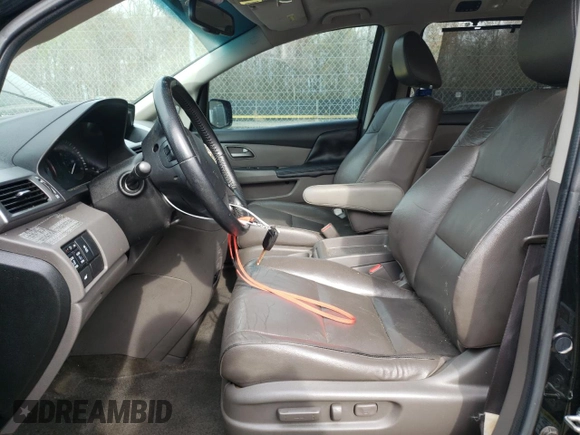 2012 Honda Odyssey EX-L with VIN 5FNRL5H67CB025164, listed as a Copart auction lot 51873715 with 110,260 mi miles and Salvage Title. Bid and sale history available at carsss.com. Image 7.