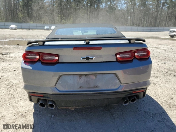 2022 Chevrolet Camaro LT1 with VIN 1G1FF3D73N0101521, listed as a Copart auction lot 48743815 with 40,411 mi miles and Salvage Title. Bid and sale history available at carsss.com. Image 6.