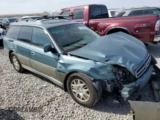 2001 Subaru Legacy Outback L.L. Bean with VIN 4S3BH806317663009, listed as a Copart auction lot 52252515 with 147,492 mi miles and Salvage title. Bid and sale history available at DreamBid. Image 4.