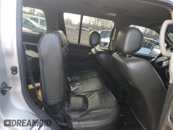 2008 Nissan Pathfinder LE with VIN 5N1BR18B38C623693, listed as a Copart auction lot 50231075 with 0 mi miles and Clean Title. Bid and sale history available at carsss.com. Image 10.