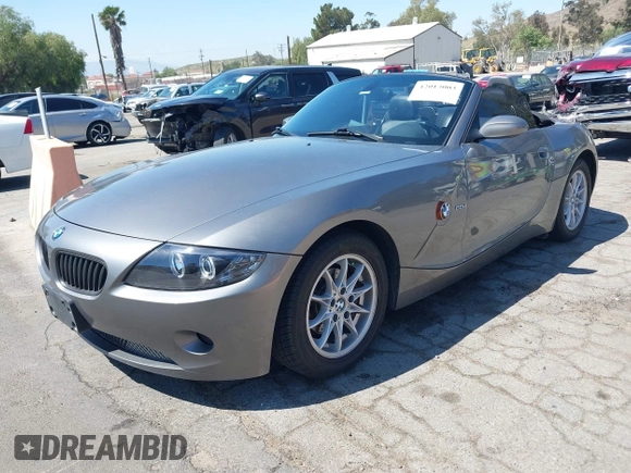 2004 BMW Z4 2.5i with VIN 4USBT33454LR66908, listed as a IAAI auction lot 42013003 with 71,368 mi miles and . Bid and sale history available at DreamBid. Image 2.
