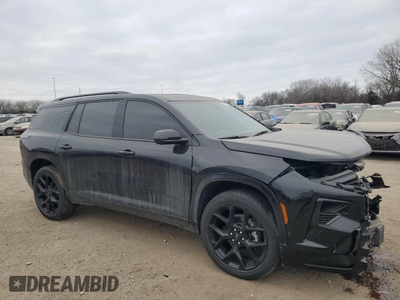 2024 Chevrolet Traverse AWD RS with VIN 1GNEVLKS2RJ243833, listed as a Copart auction lot 87878775 with 1,338 mi miles and Salvage Title. Bid and sale history available at carsss.com. Image 4.