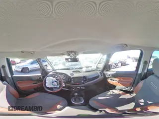 2014 FIAT 500L Trekking with VIN ZFBCFADH5EZ014449, listed as a Copart auction lot 73357544 with 69,471 mi miles and Salvage Title. Bid and sale history available at carsss.com. Image 13.