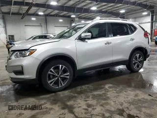 2019 Nissan Rogue SL with VIN 5N1AT2MV2KC827153, listed as a Copart auction lot 52805195 with 67,101 mi miles and Salvage Title. Bid and sale history available at carsss.com. Image 1.