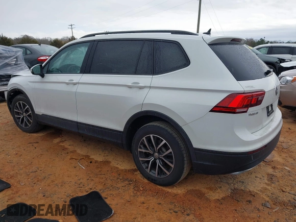 2021 Volkswagen Tiguan S z VIN 3VV1B7AX6MM077365, wystawiony jako IAAI lot #41762764 z przebiegiem 46 338 mil mil oraz . Historia ofert i sprzedaży dostępna na DreamBid. Obrazek 3.
