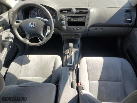 2004 Honda Civic LX with VIN 2HGES16694H643354, listed as a Copart auction lot 53740495 with 103,450 mi miles and Clean Title. Bid and sale history available at carsss.com. Image 8.
