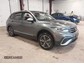 2024 Volkswagen Tiguan Wolfsburg Edition with VIN 3VVAB7AX3RM219372, listed as a IAAI auction lot 42449019 with 2,390 mi miles and . Bid and sale history available at DreamBid. Image 1.