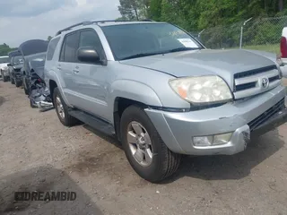 2004 Toyota 4Runner SR5 with VIN JTEBU14R640027152, listed as a IAAI auction lot 42080763 with 230,358 mi miles and . Bid and sale history available at DreamBid. Image 1.