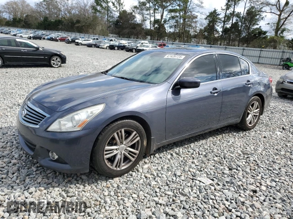 2010 Infiniti G37 Sedan Journey with VIN JN1CV6AP7AM405833, listed as a Copart auction lot 47426725 with 240,118 mi miles and Salvage Title. Bid and sale history available at carsss.com. Image 1.