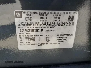 2014 Cadillac SRX Performance Collection z VIN 3GYFNCE36ES687267, wystawiony jako Copart lot #58242255 z przebiegiem 167 577 mil mil oraz Szkoda całkowita • Salvage title. Historia ofert i sprzedaży dostępna na DreamBid. Obrazek 13.
