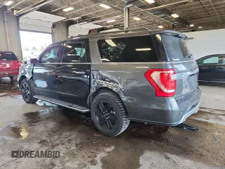 2021 Ford Expedition Max XLT with VIN 1FMJK1JT4MEA67007, listed as a Copart auction lot 63346645 with 58,116 mi miles and Salvage title. Bid and sale history available at DreamBid. Image 2.