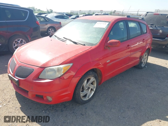 2005 Pontiac Vibe z VIN 5Y2SL63845Z448443, wystawiony jako IAAI lot #42327328 z przebiegiem 175 838 mil mil oraz . Historia ofert i sprzedaży dostępna na DreamBid. Obrazek 2.