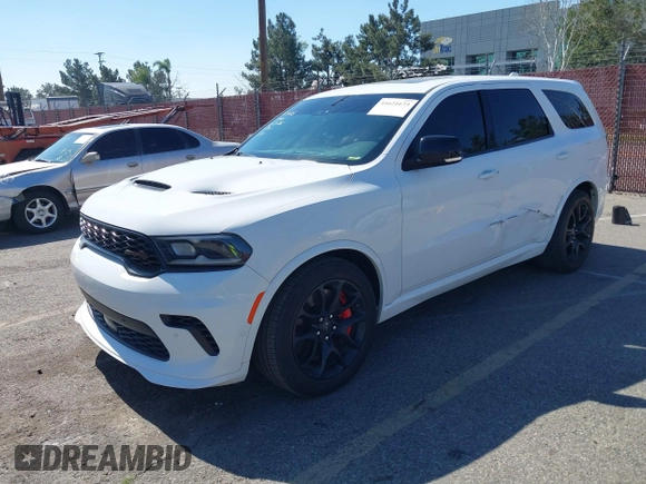 2021 Dodge Durango SRT Hellcat with VIN 1C4SDJH98MC822779, listed as a IAAI auction lot 41621673 with 44,953 mi miles and . Bid and sale history available at DreamBid. Image 19.