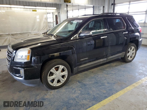 2017 GMC Terrain SLT with VIN 2GKFLUE33H6198110, listed as a Copart auction lot 45576785 with Not Provided miles and Salvage Title. Bid and sale history available at DreamBid. Image 1.