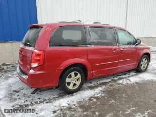 2012 Dodge Grand Caravan SE with VIN 2C4RDGBG2CR356488, listed as a Copart auction lot 88434785 with 295,959 mi miles and Salvage Title. Bid and sale history available at carsss.com. Image 3.