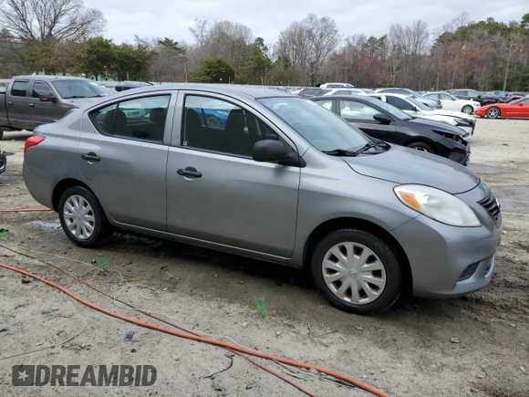 2012 Nissan Versa S with VIN 3N1CN7AP2CL880051, listed as a Copart auction lot 48920745 with 109,769 mi miles and Clean Title. Bid and sale history available at carsss.com. Image 4.