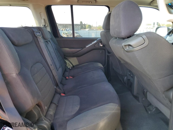 2008 Nissan Pathfinder S with VIN 5N1AR18U58C643909, listed as a Copart auction lot 47435565 with 210,390 mi miles and Salvage Title. Bid and sale history available at carsss.com. Image 12.