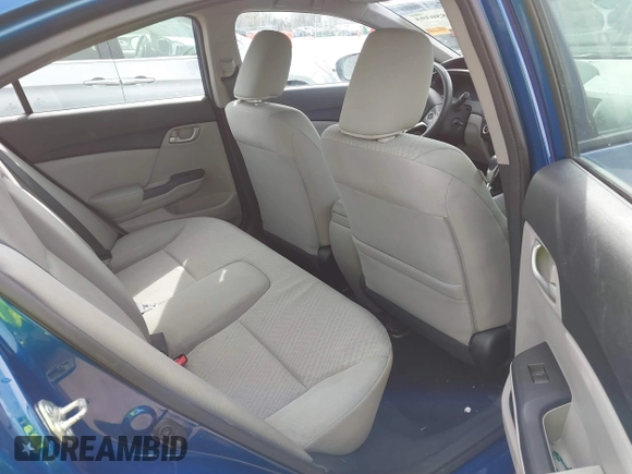 2014 Honda Civic Sedan LX with VIN 19XFB2F5XEE049546, listed as a IAAI auction lot 41850395 with 142,415 mi miles. Bid and sale history available at carsss.com. Image 8.