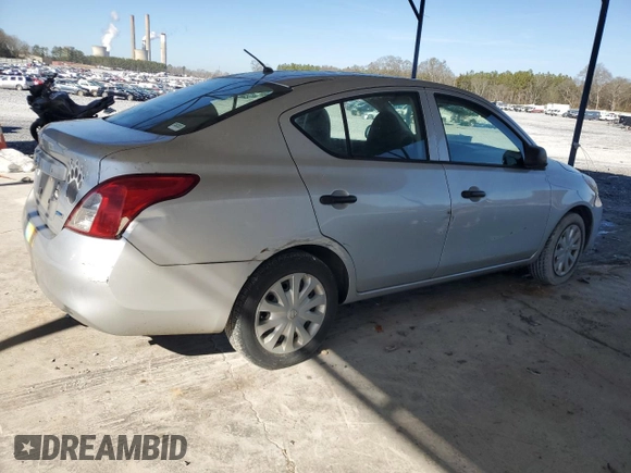 2012 Nissan Versa S with VIN 3N1CN7AP0CL912737, listed as a Copart auction lot 43459245 with 108,262 mi miles and Salvage Title. Bid and sale history available at carsss.com. Image 3.