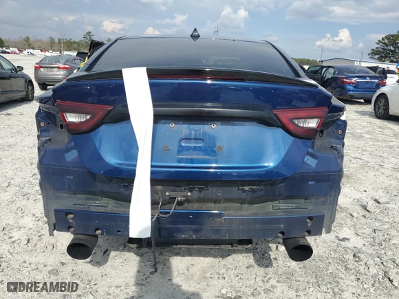 2018 Nissan Maxima SL with VIN 1N4AA6AP9JC410205, listed as a Copart auction lot 49117985 with 0 mi miles and Salvage Title. Bid and sale history available at carsss.com. Image 6.