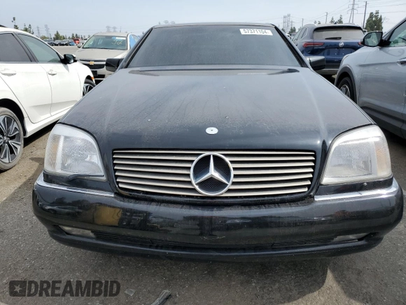 1995 Mercedes-Benz S with VIN WDBGA70E0SA272091, listed as a Copart auction lot 57371104 with Not Provided miles and Salvage Title. Bid and sale history available at DreamBid. Image 5.