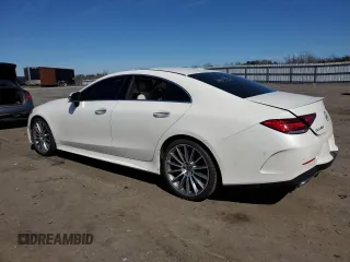 2019 Mercedes-Benz CLS with VIN WDD2J5KB9KA027640, listed as a Copart auction lot 47036264 with 0 mi miles and Salvage Title. Bid and sale history available at carsss.com. Image 2.