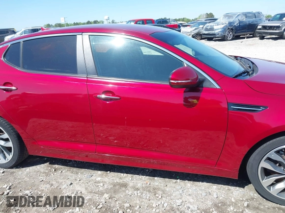 2015 Kia Optima SX with VIN 5XXGR4A76FG514014, listed as a IAAI auction lot 41980954 with 114,400 mi miles and . Bid and sale history available at carsss.com. Image 14.