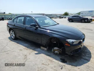 2014 BMW 3 Series 320i xDrive with VIN WBA3C3G5XENS71856, listed as a Copart auction lot 58265805 with 122,478 mi miles and Salvage title. Bid and sale history available at DreamBid. Image 4.