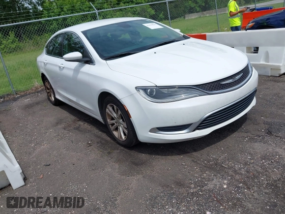2015 Chrysler 200 Limited with VIN 1C3CCCAB5FN632725, listed as a IAAI auction lot 42419815 with 234,576 mi miles and . Bid and sale history available at DreamBid. Image 1.