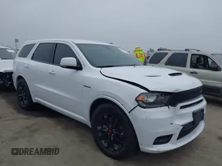 2020 Dodge Durango R/T with VIN 1C4SDHCT3LC204618, listed as a IAAI auction lot 40593752 with 42,015 mi miles and . Bid and sale history available at DreamBid. Image 1.